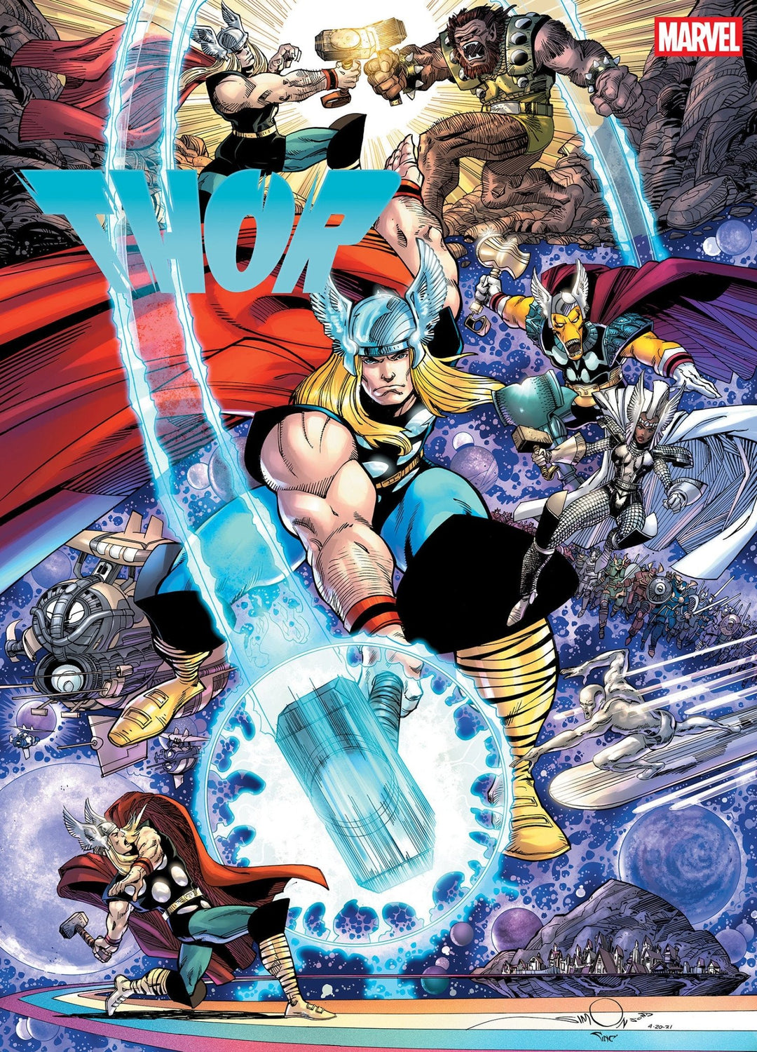 Thor 800 Walt Simonson Variant - gabescaveccc