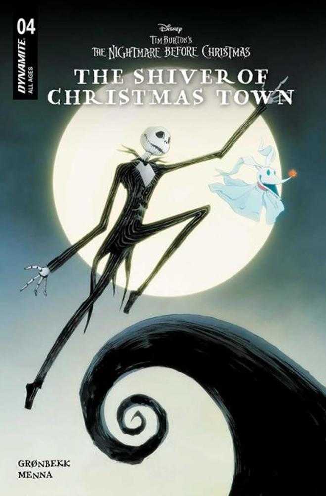 Tim Burtons The Nightmare Before Christmas The Shiver Of Christmas Town 4 Cover A Jae Lee - gabescaveccc