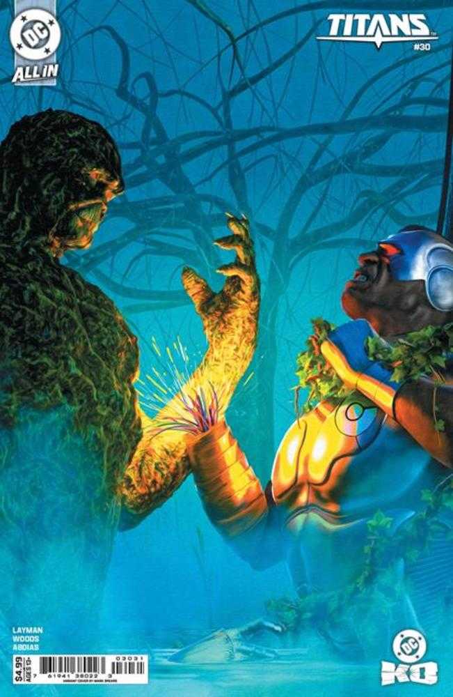 Titans 30 Cover C Mark Spears Card Stock Variant (DC K.O.) - gabescaveccc