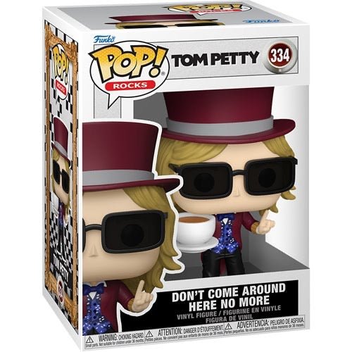 Tom Petty Don't Come Around Here No More Funko Pop! Vinyl Figure 334 - gabescaveccc