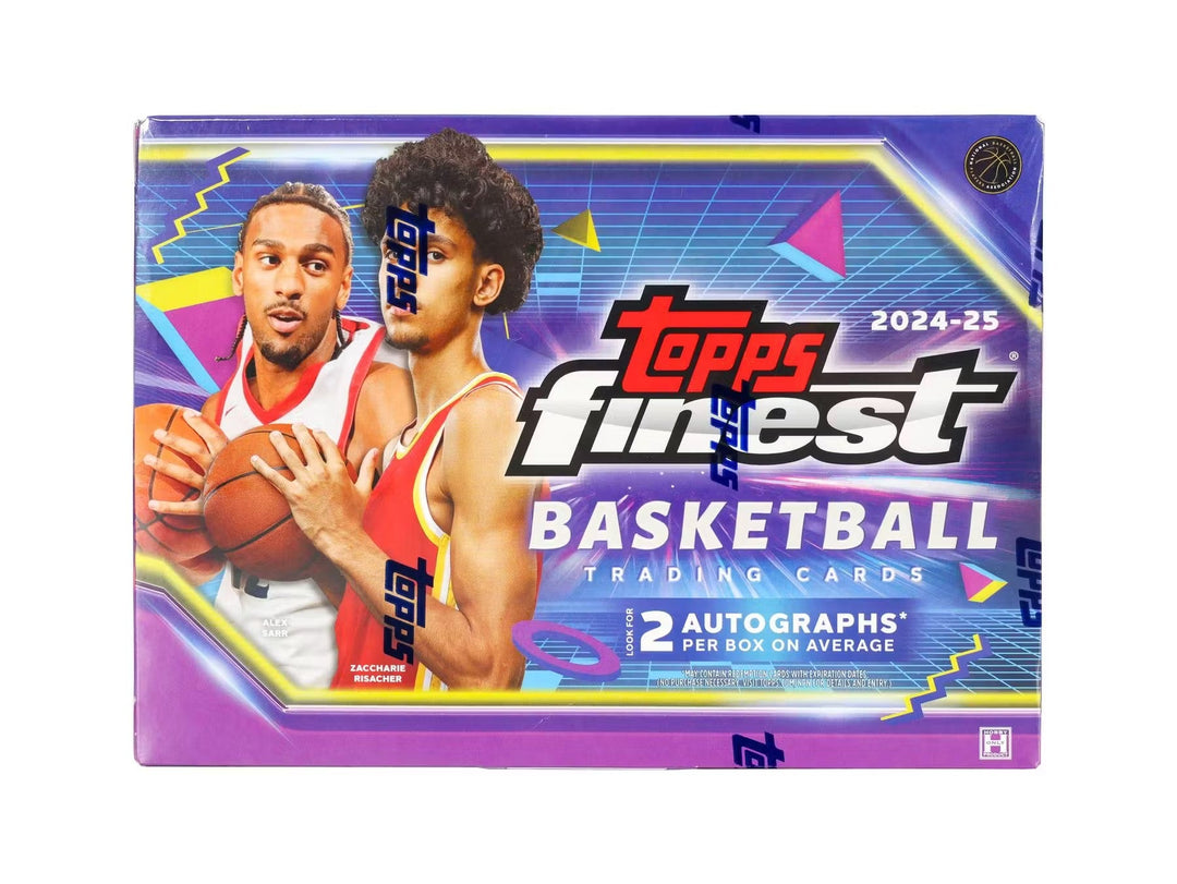 Topps Finest 2024 - 25 Basketball Hobby Box - gabescaveccc