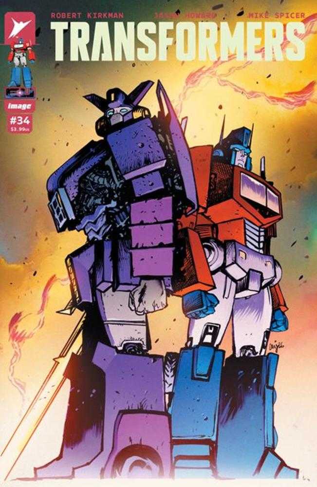 Transformers 34 Cover B Daniel Warren Johnson & Mike Spicer Variant - gabescaveccc