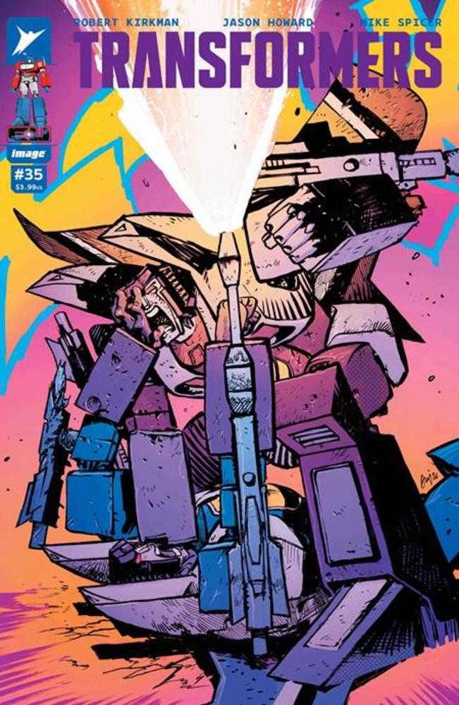 Transformers 35 Cover B Daniel Warren Johnson & Mike Spicer Variant - gabescaveccc