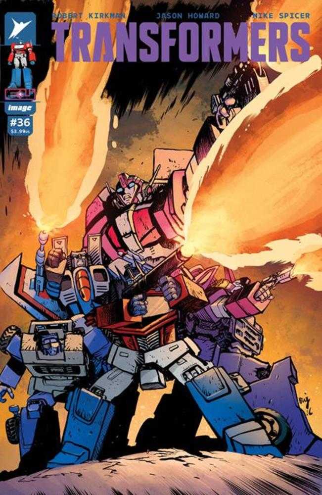 Transformers 36 Cover B Daniel Warren Johnson & Mike Spicer Variant - gabescaveccc