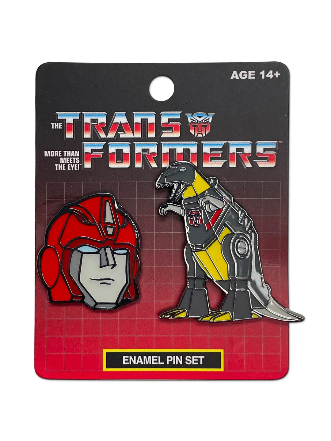 Transformers Autobots Hot Rod And Grimlock 2 Pack Enamel Pin Set - gabescaveccc