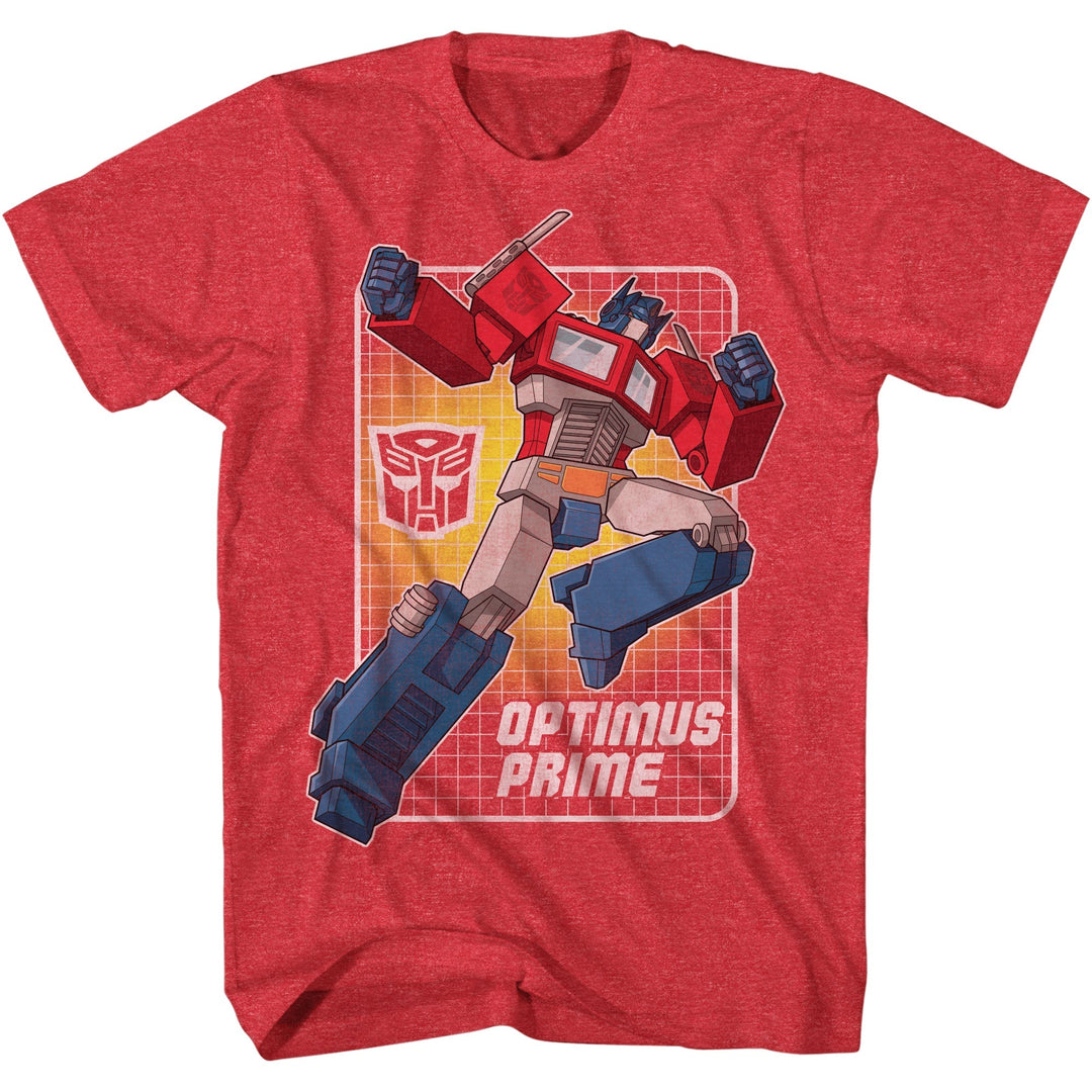 Transformers Autobots Optimus Prime Highlight Officially Licensed Adult T-Shirt - gabescaveccc