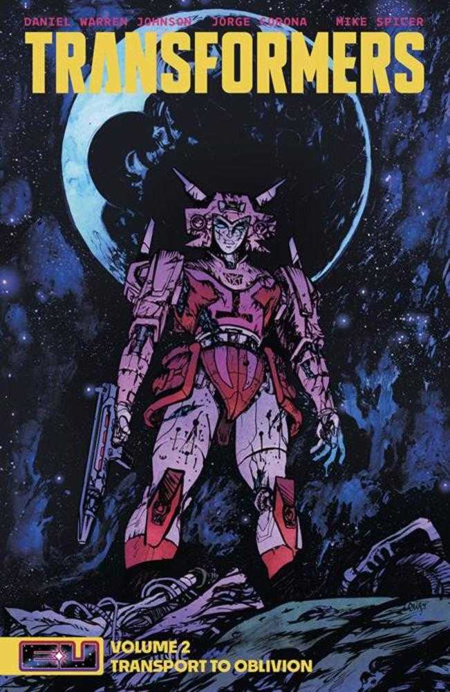 Transformers TPB Volume 02 Daniel Warren Johnson & Mike Spicer Book Market Cover - gabescaveccc