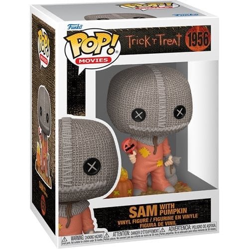 Trick r Treat Sam with Pumpkin Funko Pop! Vinyl Figure 1956 - gabescaveccc