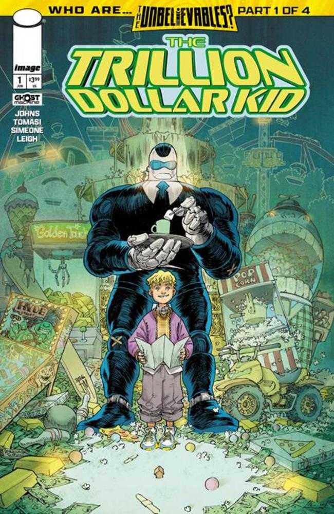 Trillion Dollar Kid 1 (Of 2) Cover A Francis Manapul - gabescaveccc