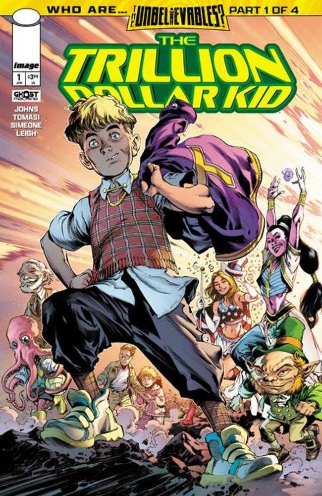 Trillion Dollar Kid 1 (Of 2) Cover B Ivan Reis & Danny Miki Variant - gabescaveccc