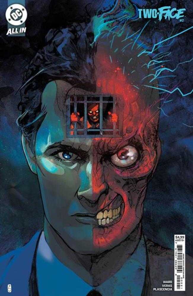 Two - Face #2 (Of 6) Cover B Christian Ward Card Stock Variant - gabescaveccc