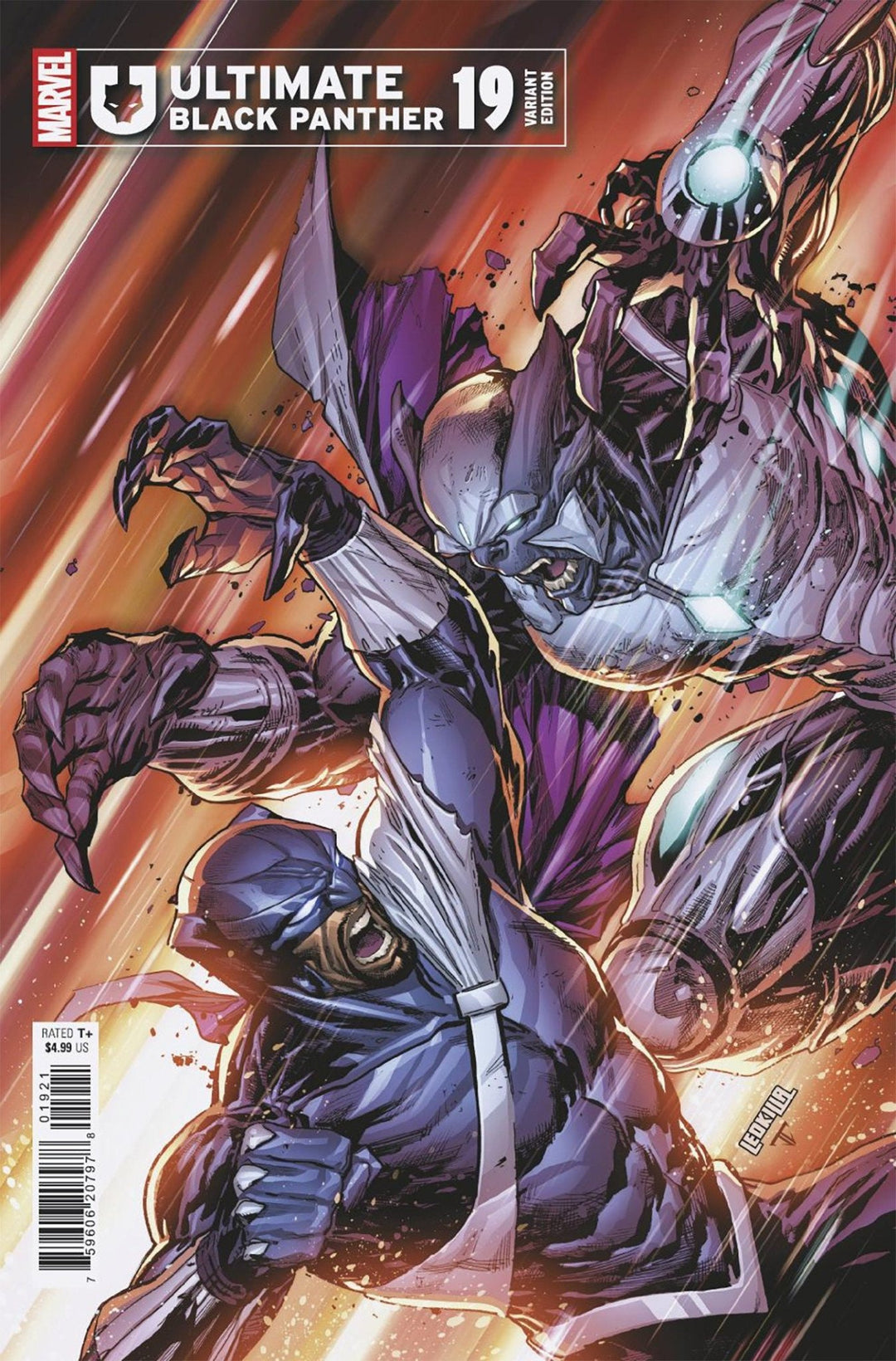 Ultimate Black Panther 19 Ken Lashley Variant - gabescaveccc