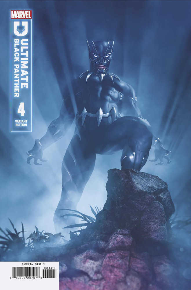 Ultimate Black Panther #4 Rahzzah Variant - gabescaveccc