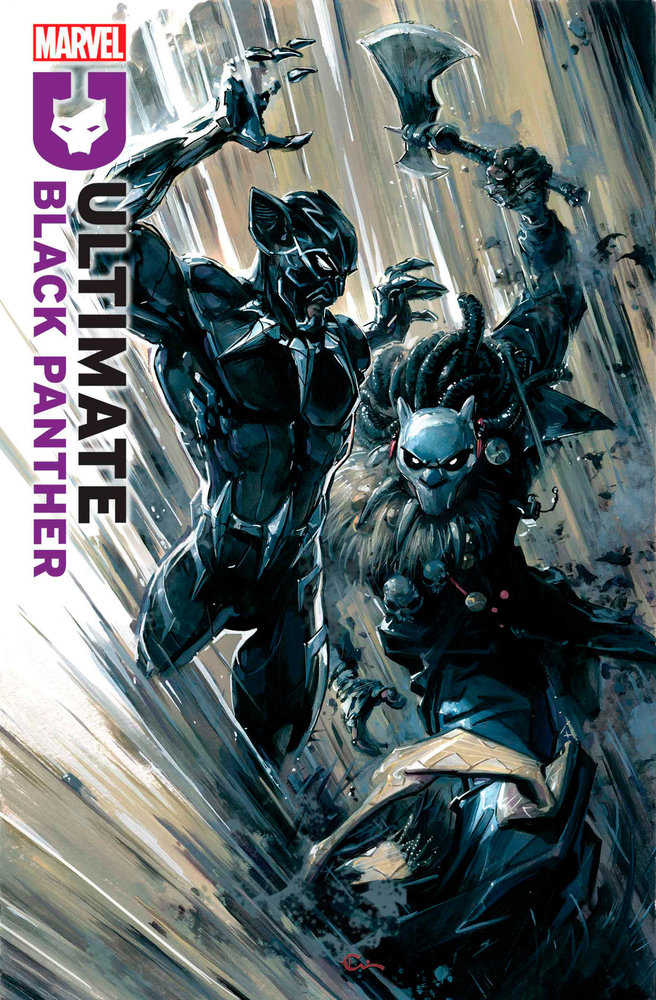 Ultimate Black Panther #5 Clayton Crain Variant - gabescaveccc