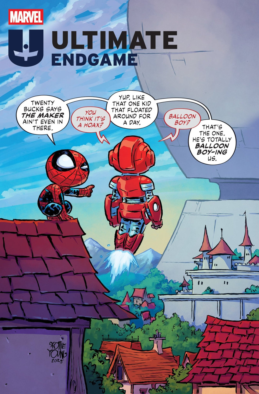 Ultimate Endgame 1 Skottie Young Variant - gabescaveccc