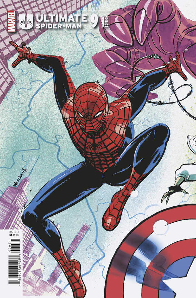 Ultimate Spider - Man #9 Wes Craig Connecting Variant - gabescaveccc