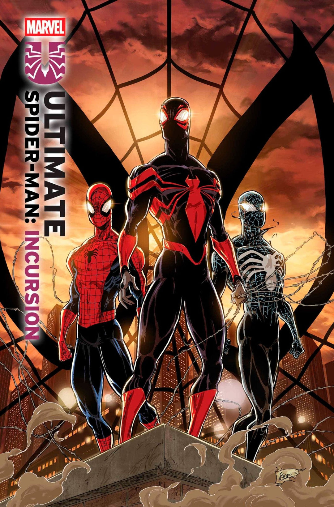 Ultimate Spider - Man: Incursion 1 Kaare Andrews Variant - gabescaveccc