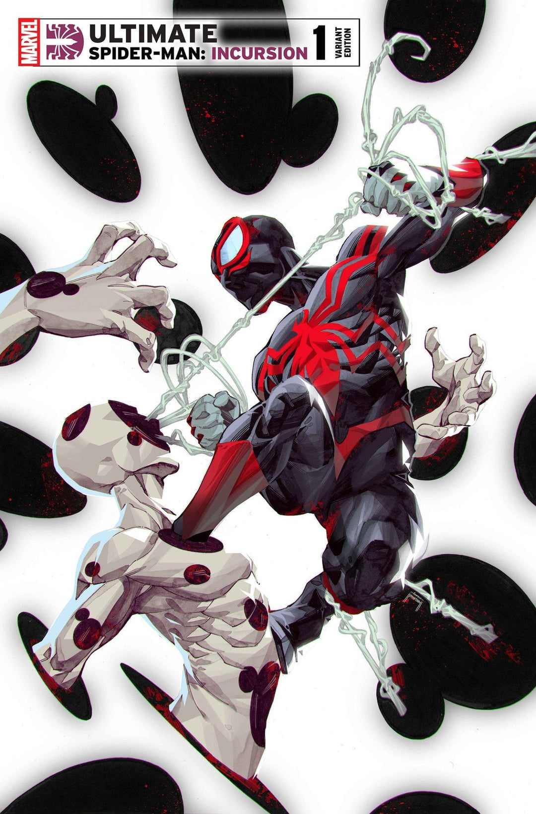 Ultimate Spider - Man: Incursion 1 Kael Ngu Foil Variant - gabescaveccc