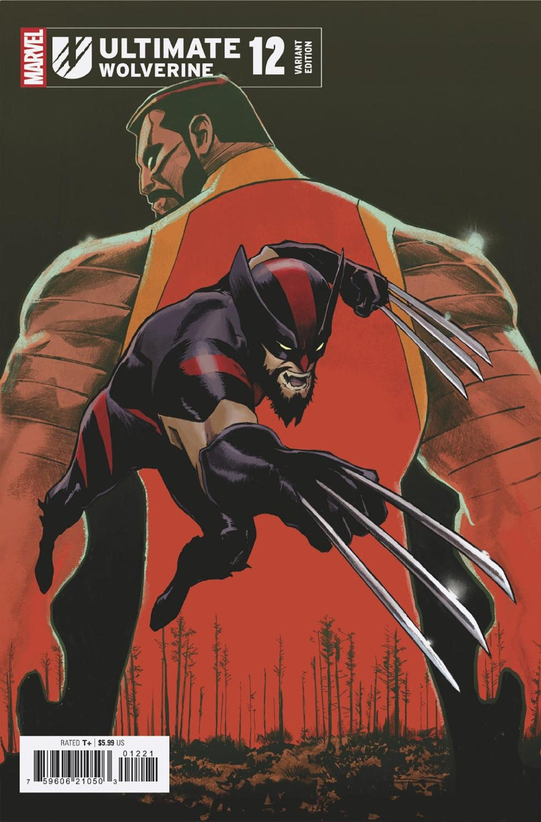 Ultimate Wolverine 12 Lee Garbett Variant - gabescaveccc