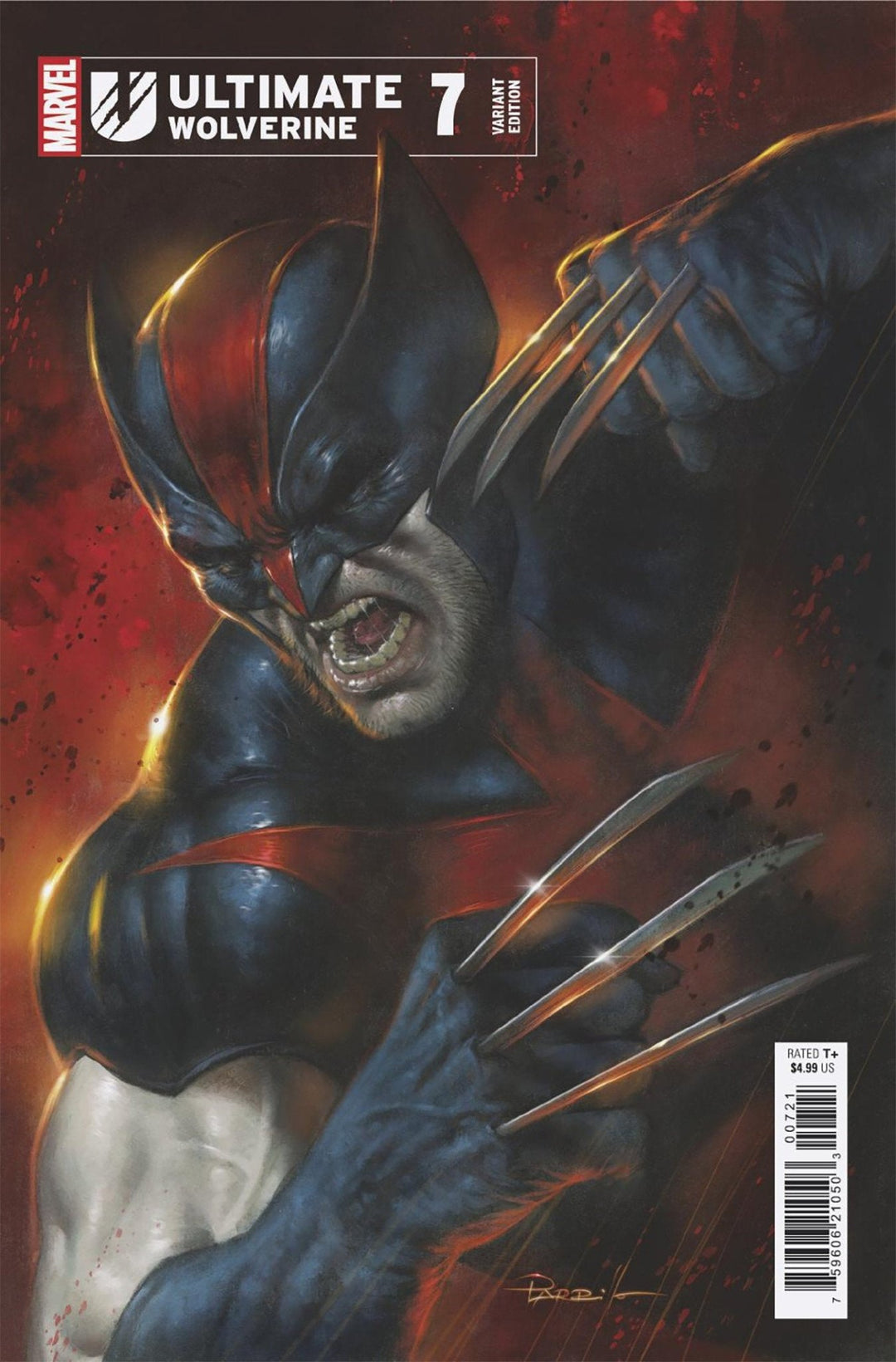 Ultimate Wolverine 7 Lucio Parrillo Variant - gabescaveccc