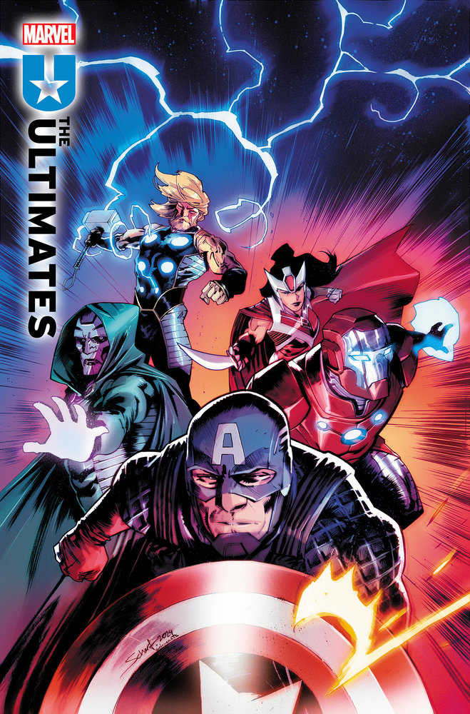 Ultimates #1 Jonas Scharf 1:20 Variant - gabescaveccc