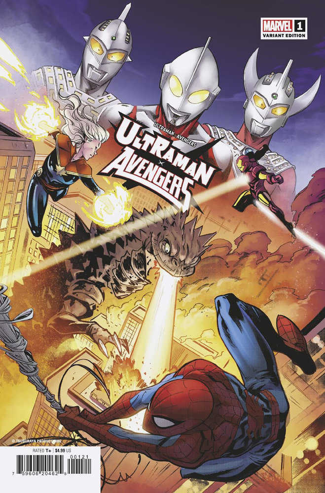 Ultraman X The Avengers #1 Francesco Manna Variant - gabescaveccc