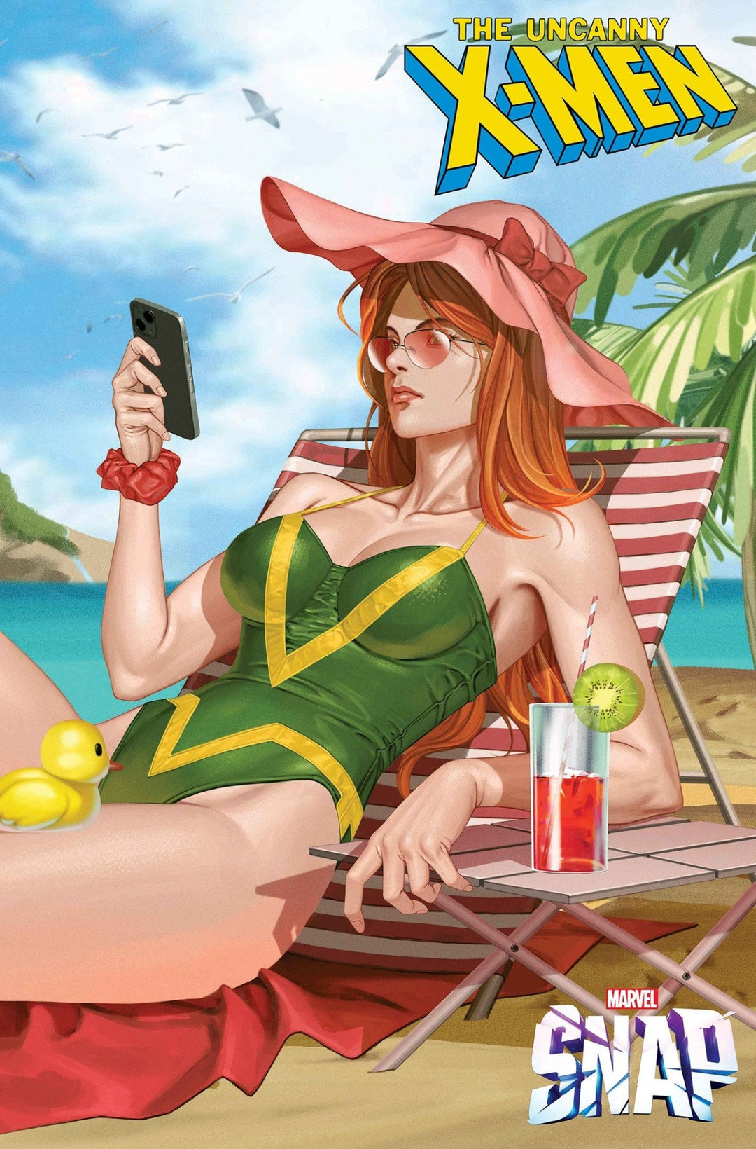 Uncanny X-Men 31 Inhyuk Lee Marvel Snap Swimsuit Variant - gabescaveccc