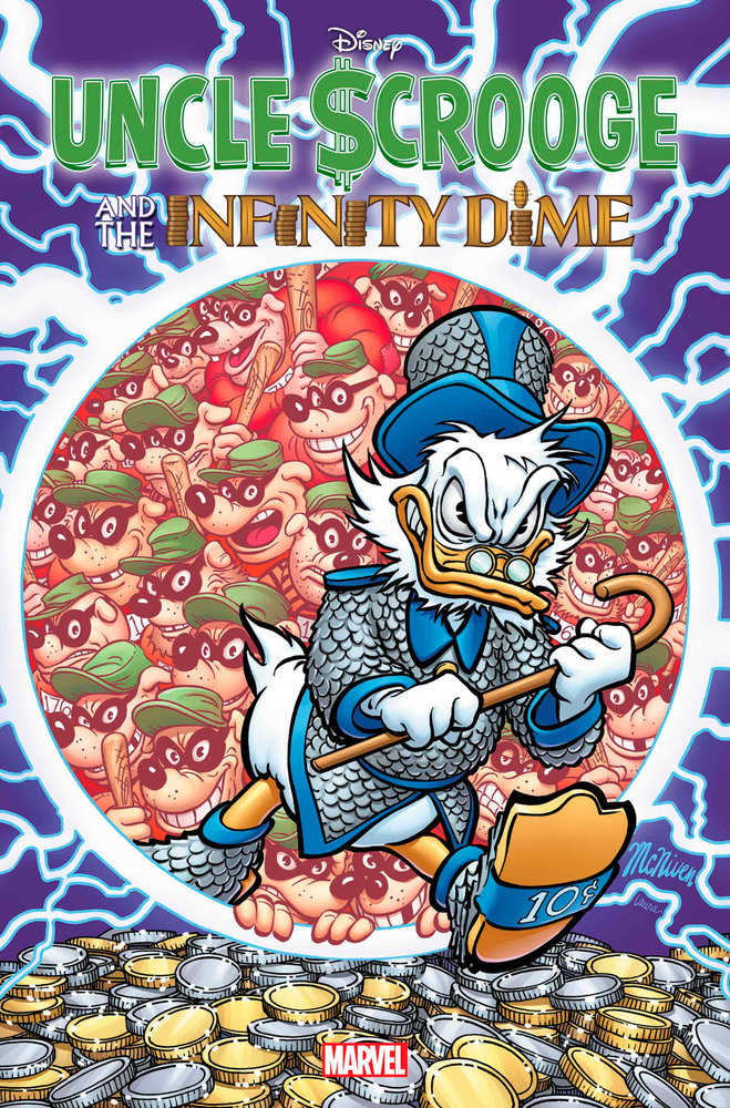 Uncle Scrooge And The Infinity Dime #1 Steve Mcniven Foil Variant - gabescaveccc