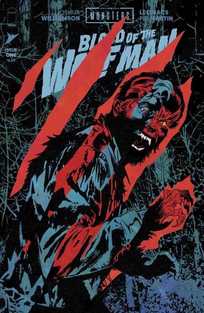 Universal Monsters Blood Of The Wolf Man 1 (Of 4) Cover I Michael Walsh Die Cut Foil Reveal Variant - gabescaveccc