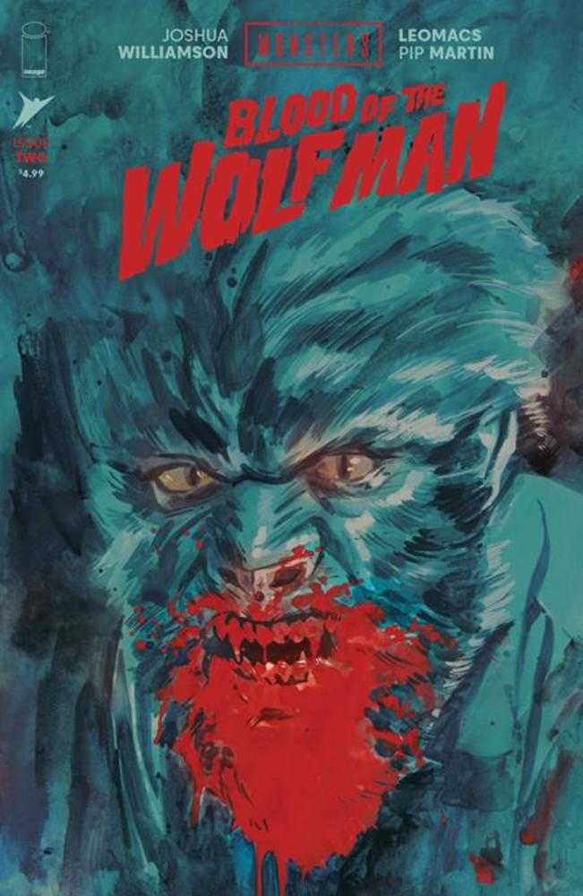 Universal Monsters Blood Of The Wolf Man 2 (Of 4) Cover B Jacob Phillips Variant - gabescaveccc