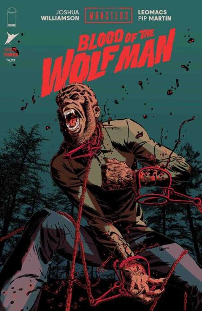 Universal Monsters Blood Of The Wolf Man 3 (Of 4) Cover A Leomacs & Pip Martin - gabescaveccc