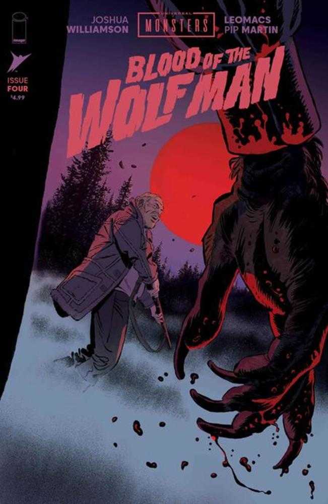 Universal Monsters Blood Of The Wolf Man 4 (Of 4) Cover A Leomacs & Pip Martin - gabescaveccc