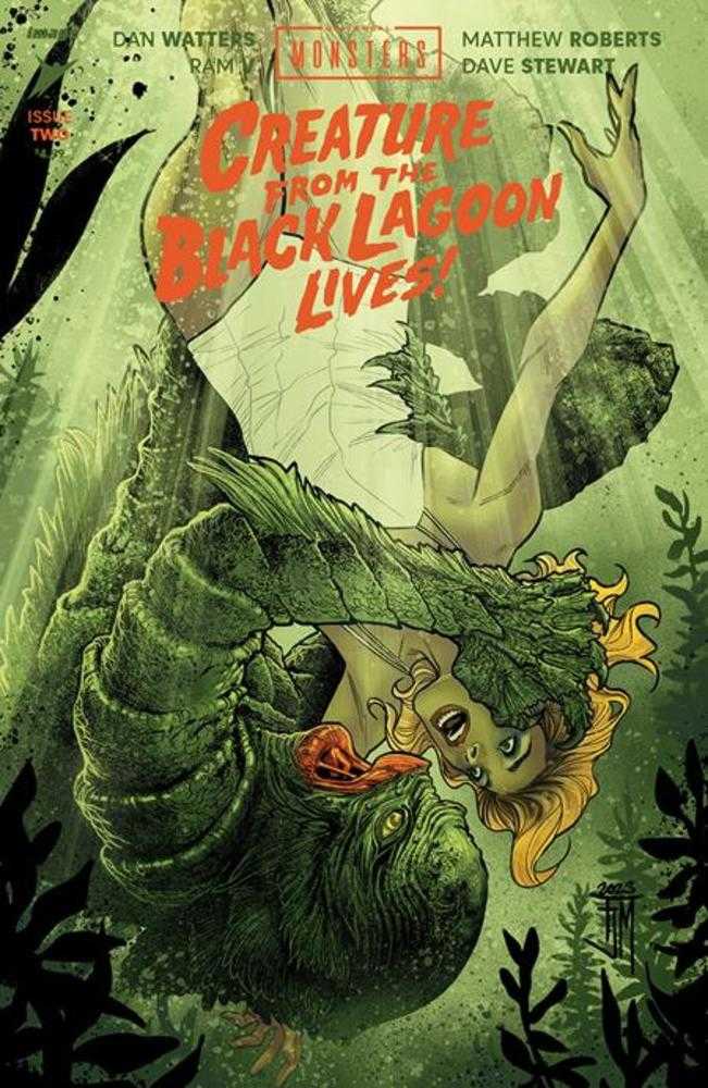 Universal Monsters Creature From The Black Lagoon Lives #2 (Of 4) Cover B Francis Manapul Variant - gabescaveccc