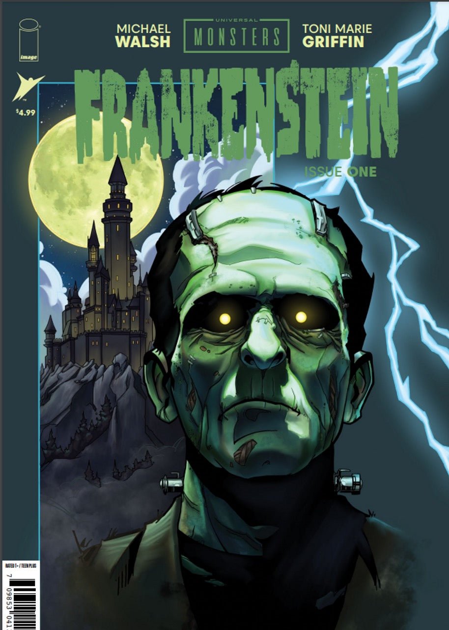 Universal Monsters Frankenstein 1 Exclusive Peter Smith Variant - gabescaveccc