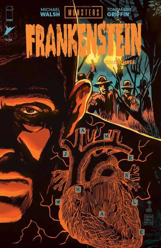 Universal Monsters Frankenstein #3 (Of 4) Cover C 1 in 10 Francesco Francavilla Connecting Variant - gabescaveccc