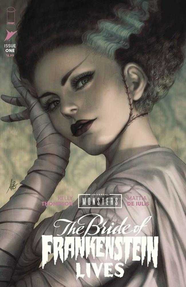 Universal Monsters The Bride Of Frankenstein Lives #1 (Of 4) Cover C Stanley Artgerm Lau Variant - gabescaveccc