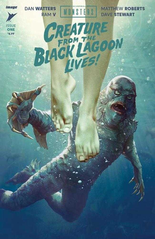 Universal Monsters The Creature From The Black Lagoon Lives #1 (Of 4) Cover B Joshua Middleton Variant - gabescaveccc
