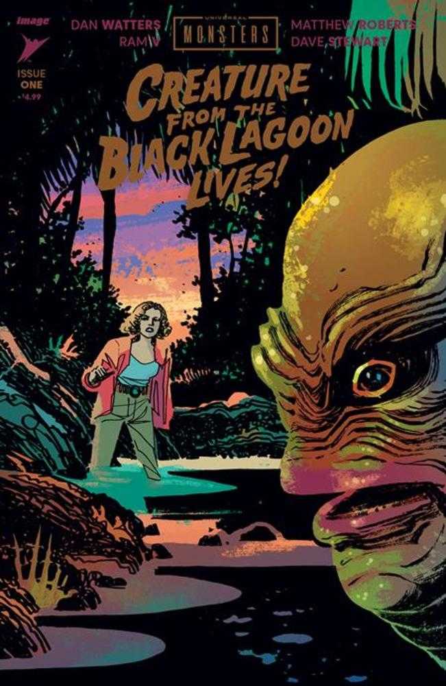 Universal Monsters The Creature From The Black Lagoon Lives #1 (Of 4) Cover C 1 in 10 Dani Variant - gabescaveccc