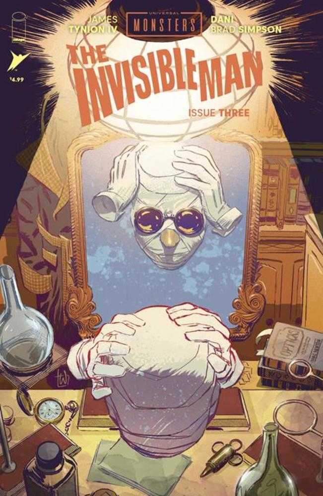 Universal Monsters The Invisible Man 3 (Of 4) Cover B Lee Weeks Variant - gabescaveccc
