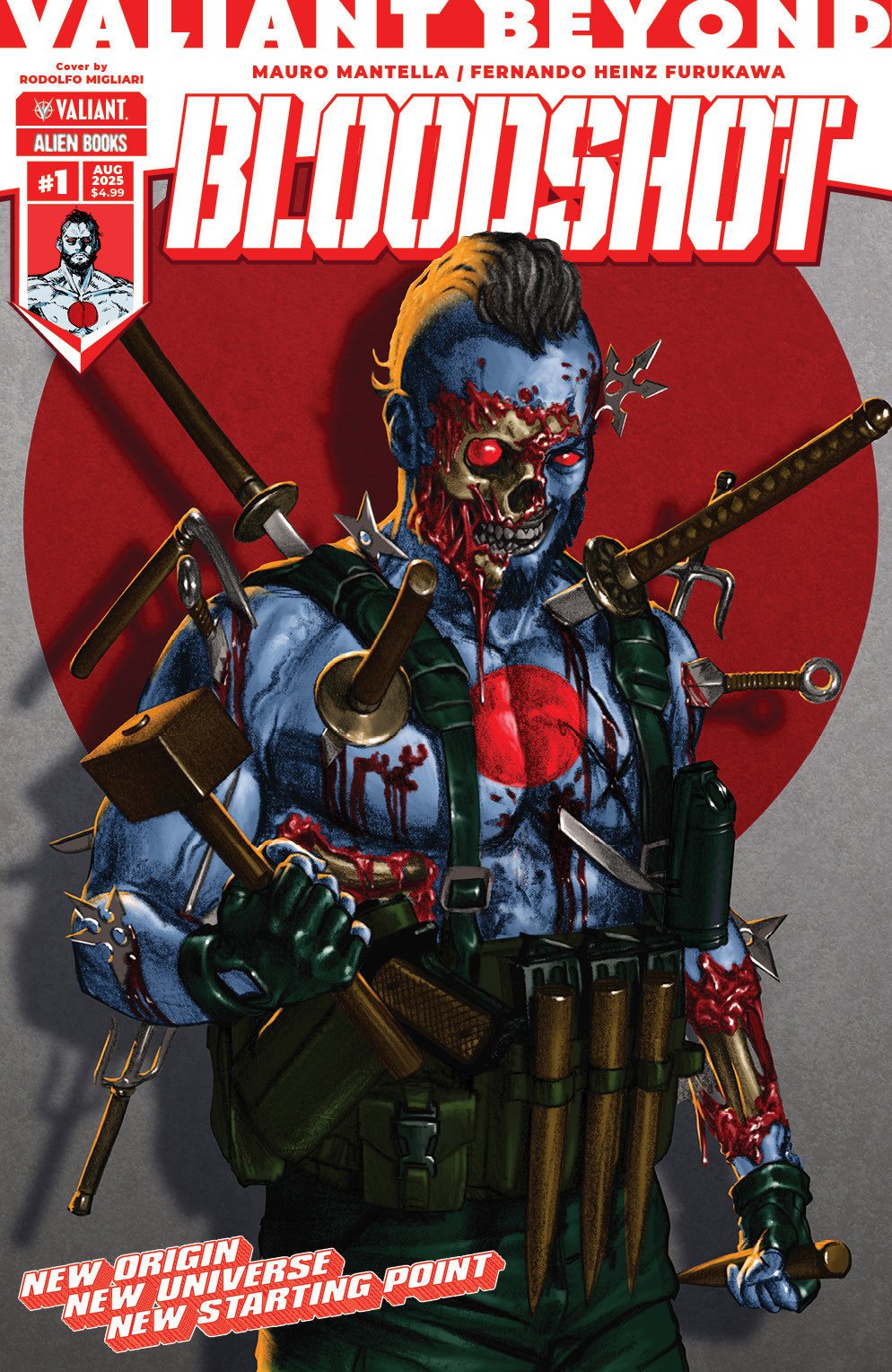 Valiant Beyond: Bloodshot 1 Cover A (Migliari) - gabescaveccc