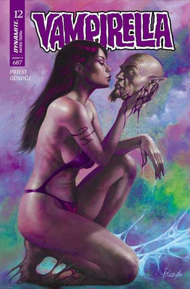 Vampirella 12 Cover M Lucio Parrillo Ultraviolet Variant - gabescaveccc