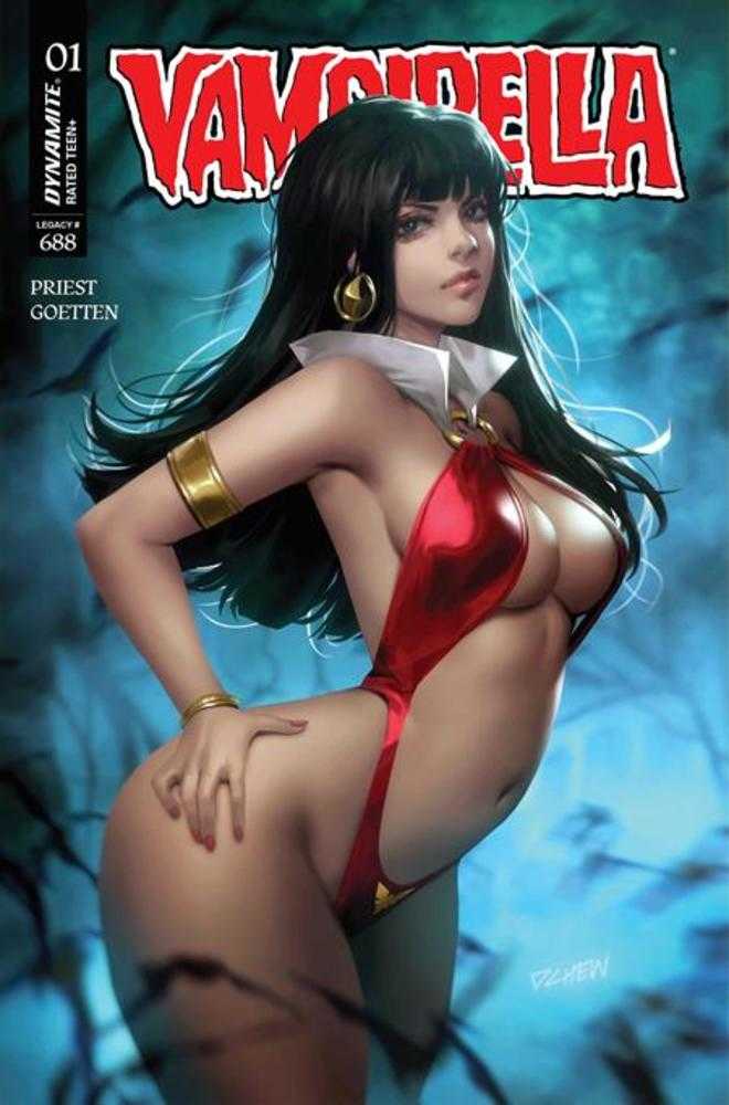 Vampirella (2026) 1 Cover B Derrick Chew Variant - gabescaveccc