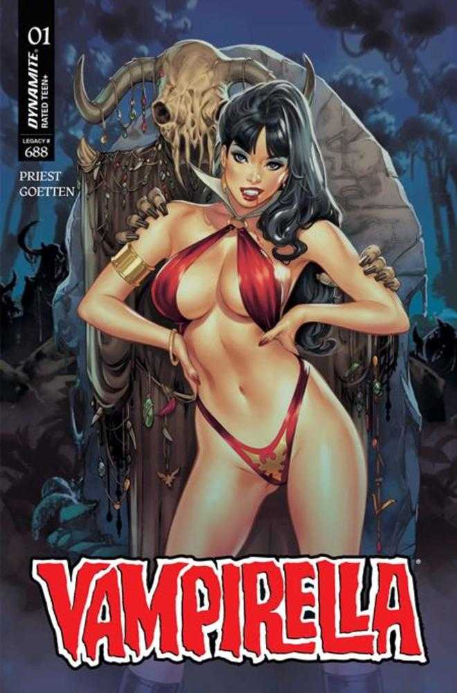 Vampirella (2026) 1 Cover D Elias Chatzoudis Variant - gabescaveccc