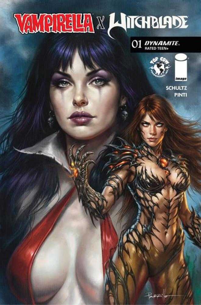Vampirella X Witchblade Special #1 (One Shot) Cover B Lucio Parrillo Variant - gabescaveccc