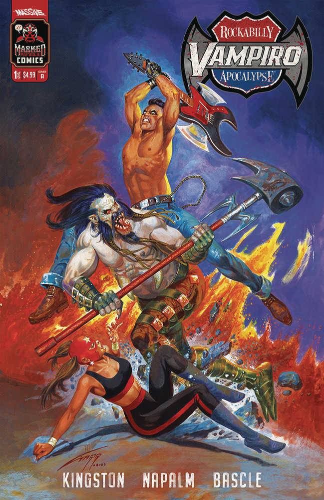 Vampiro Rockabilly Apocalypse #1 (Of 5) Cover A Gallur (Mature) - gabescaveccc