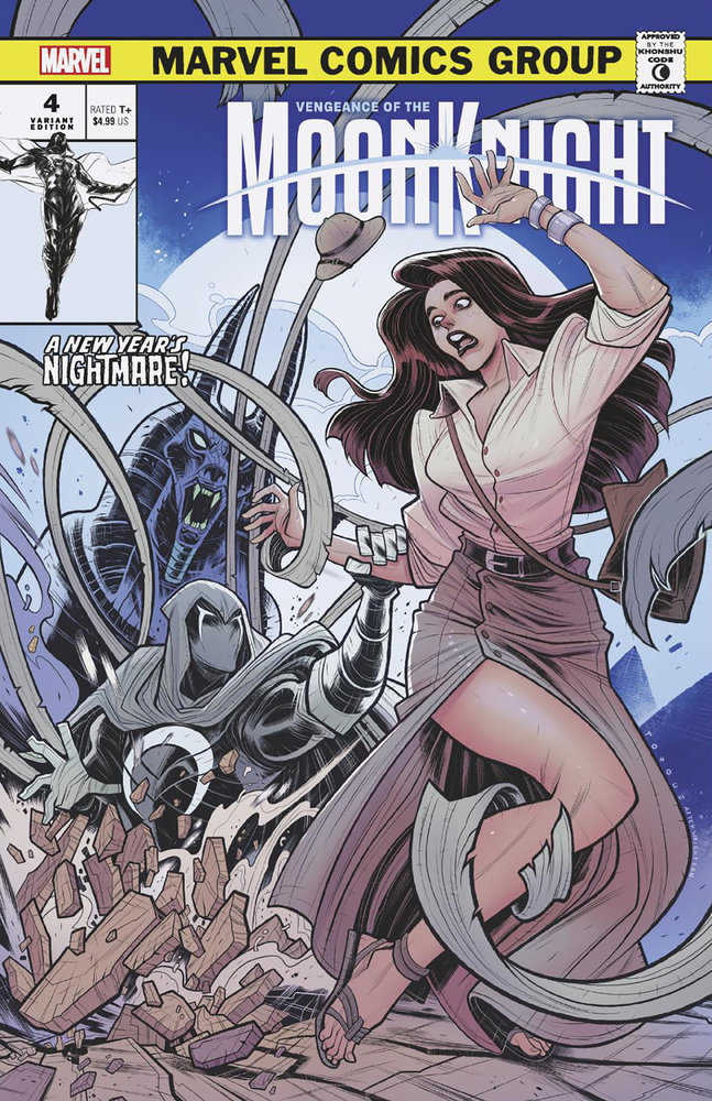 Vengeance Of The Moon Knight #4 Elizabeth Torque Vampire Variant - gabescaveccc