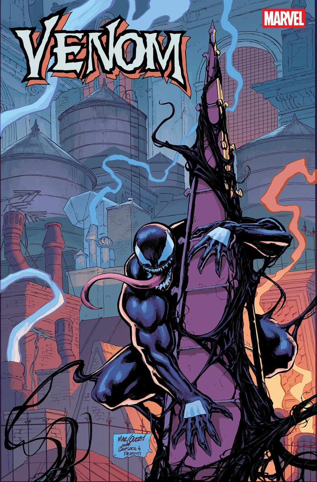 Venom #1 David Marquez Homage Variant - gabescaveccc