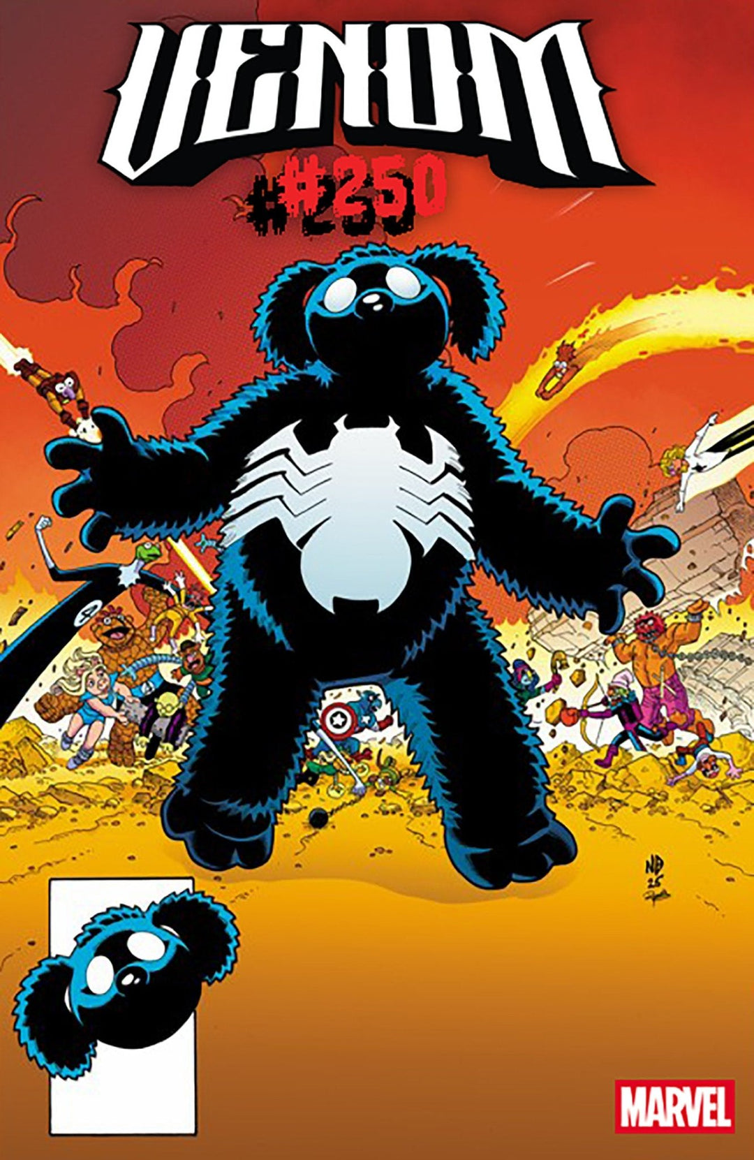 Venom 250 Nick Bradshaw Muppets Variant - gabescaveccc