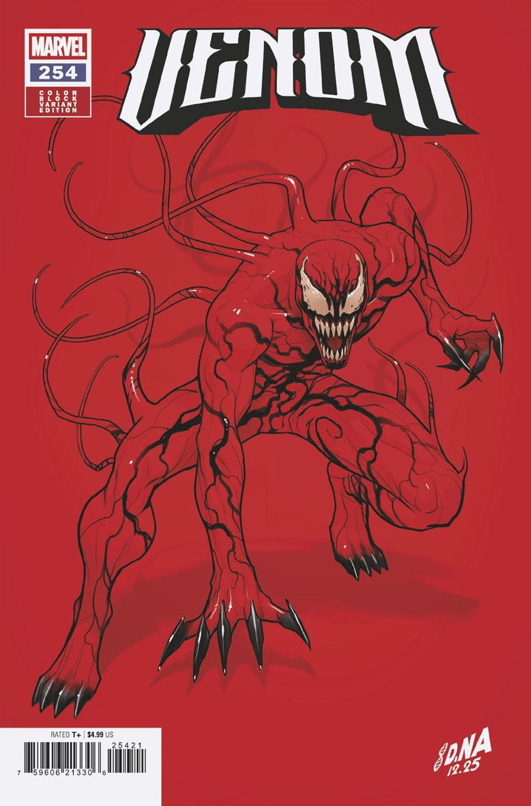 Venom 254 David Nakayama Color Block Red Variant - gabescaveccc