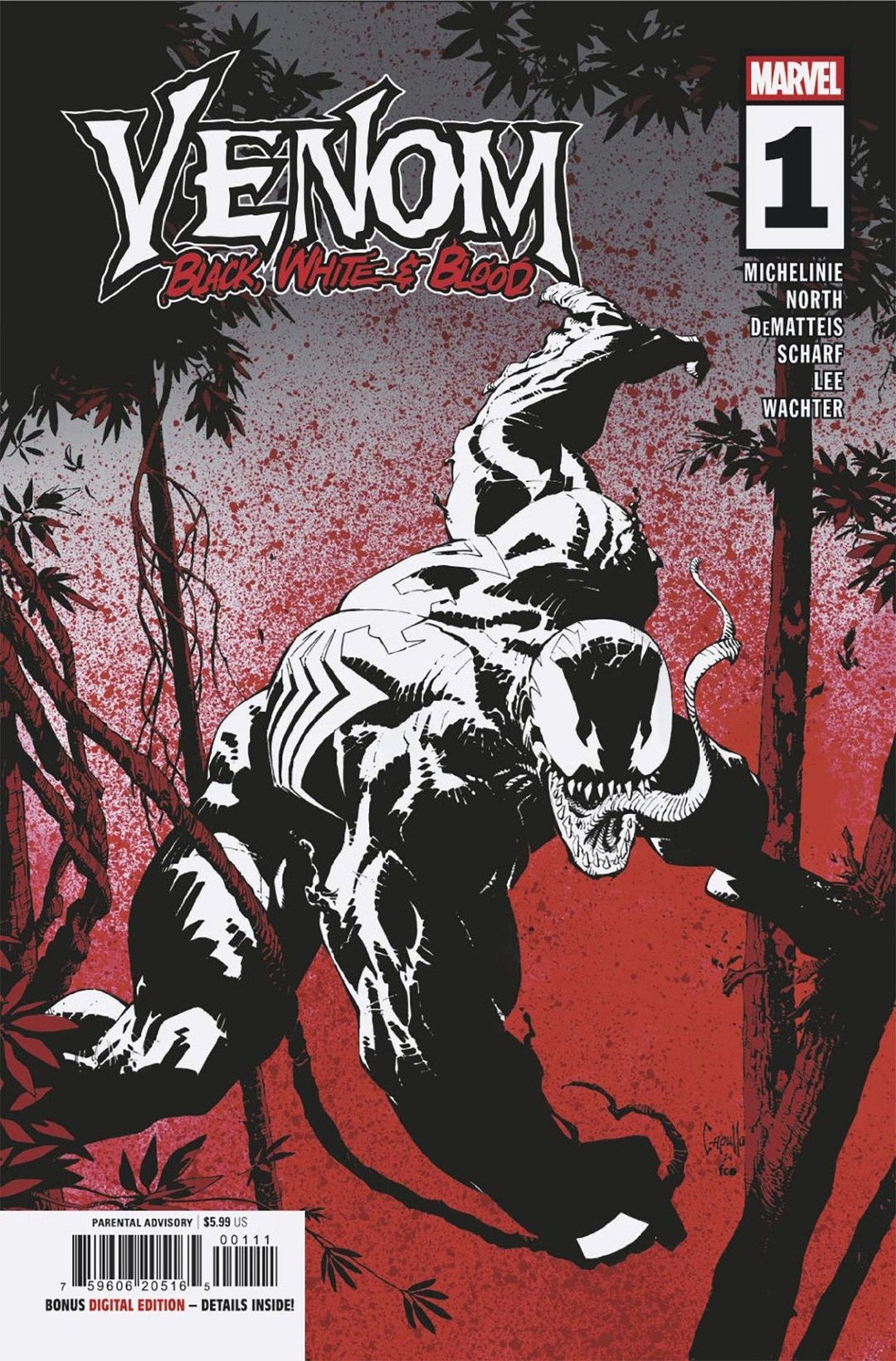 Venom: Black, White & Blood 1 - gabescaveccc